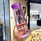 Diamond Water Bottle, Crystal Glass