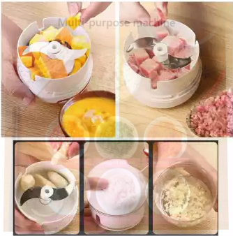 Chopper Food Processor Garlic Press Mincer Grinder..