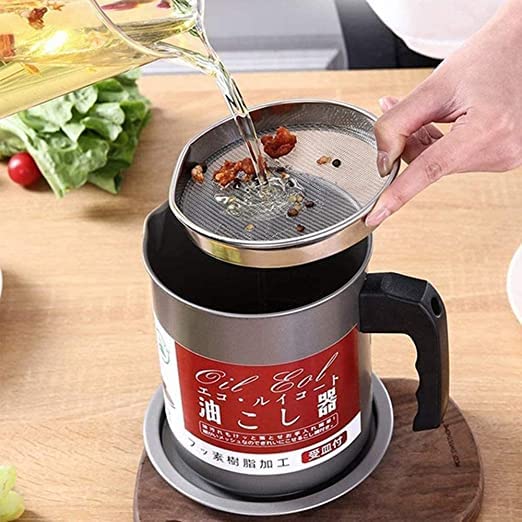 Oil Container Pot Filter 1.4 Liter (Without Box)