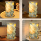 Vintage Foldable Paper Table Lamp